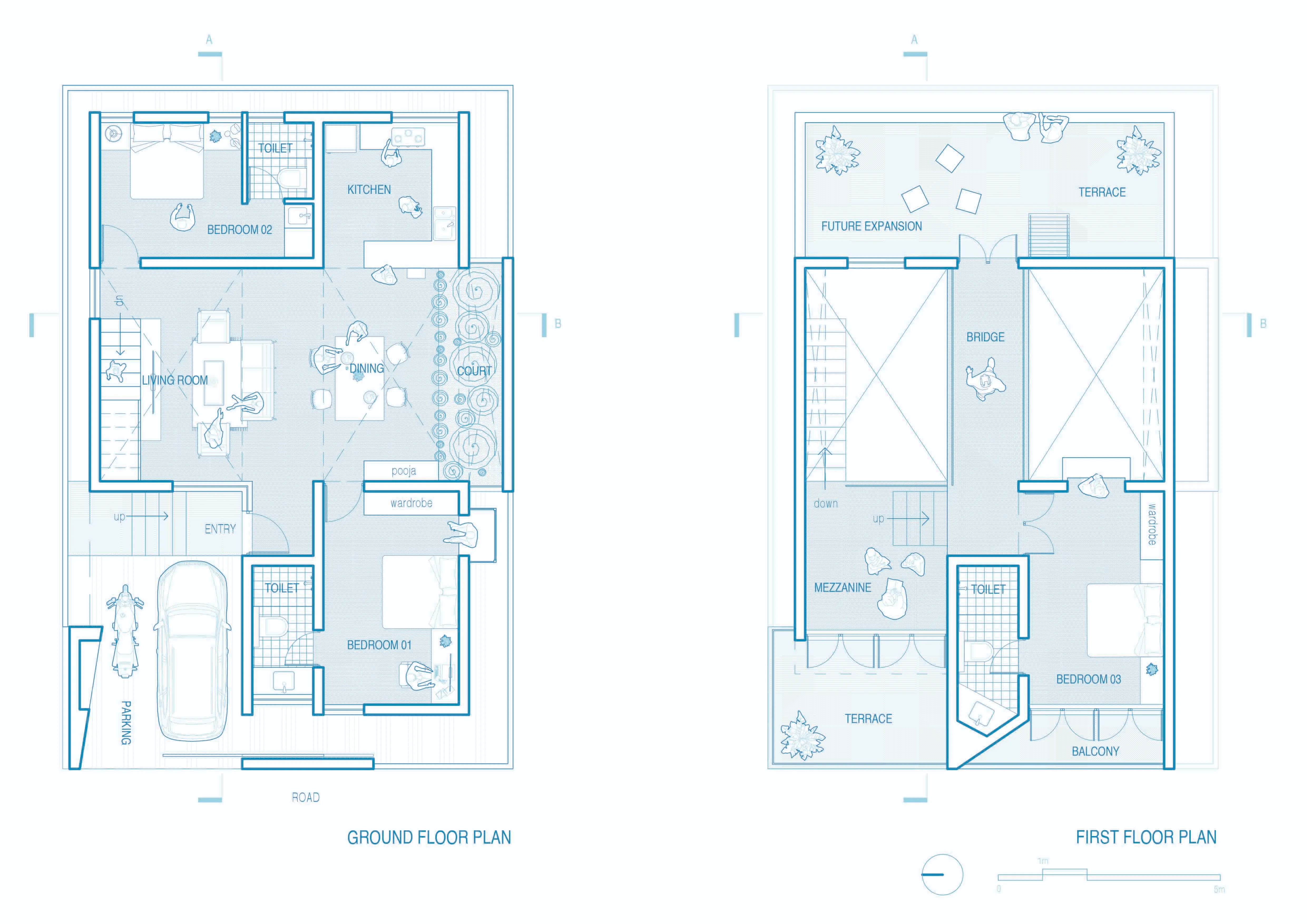 Bridge Bungalow plan