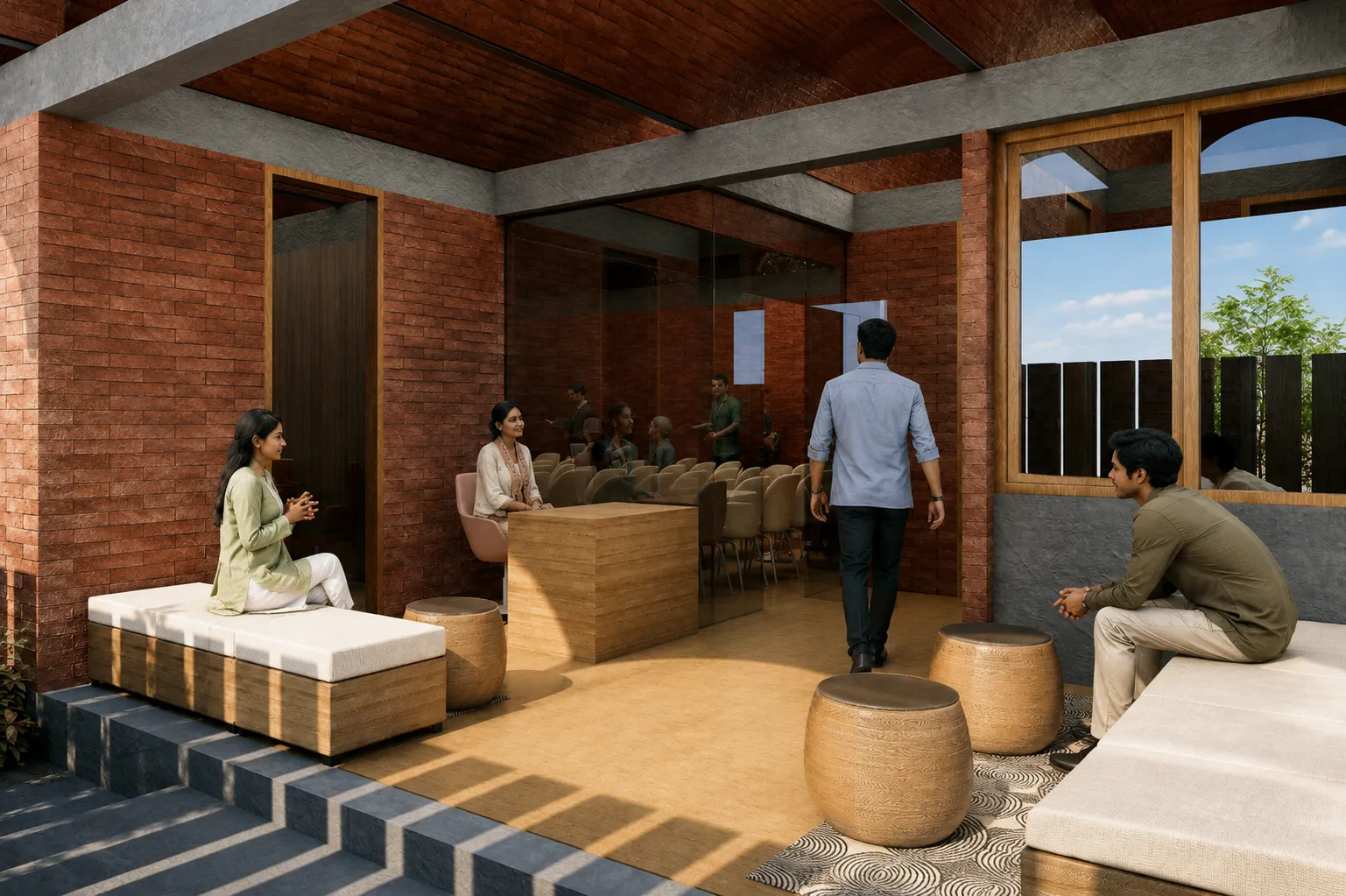 Chikkamagaluru Office foyer
