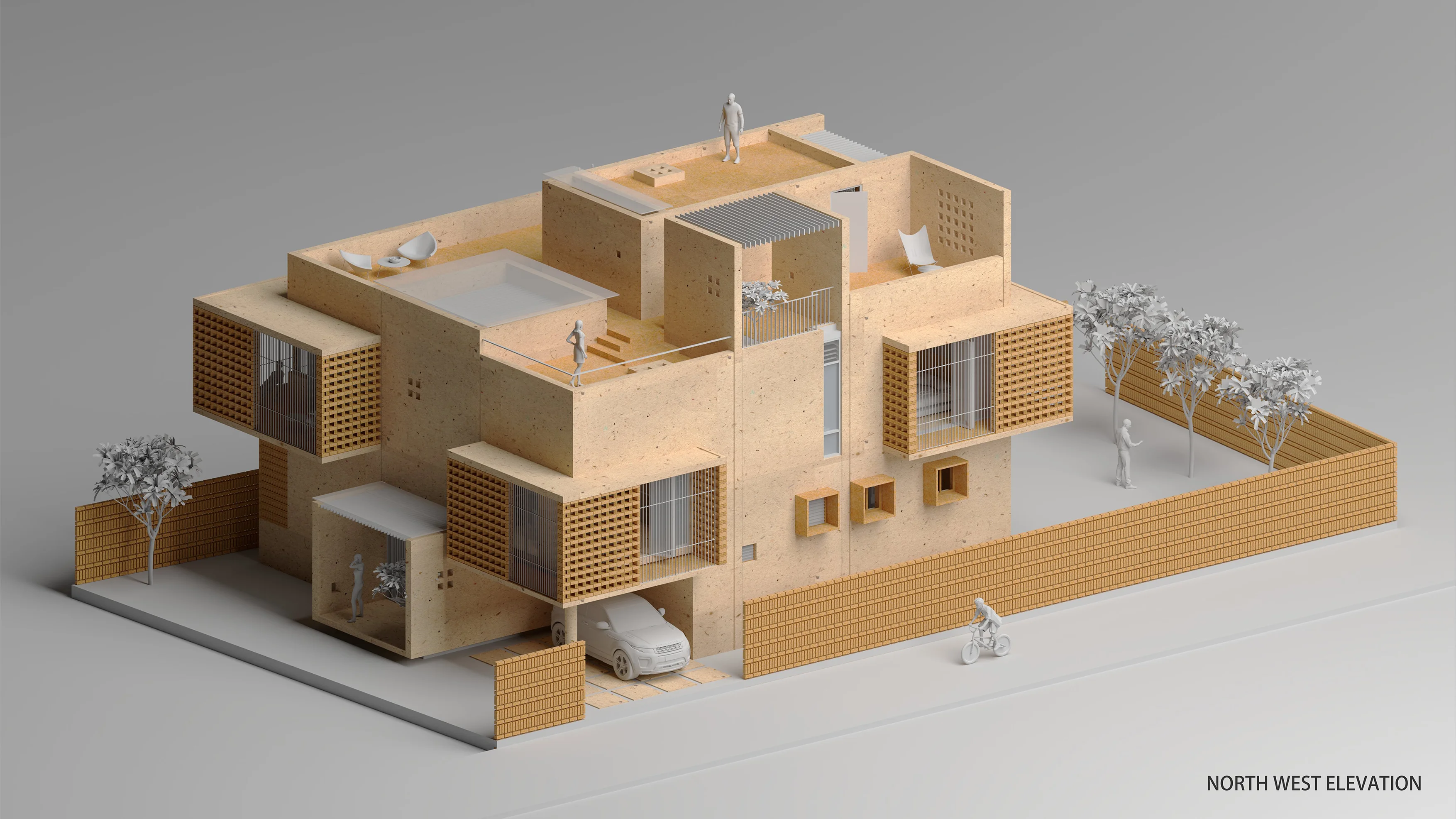 Dwell in Levels elevation