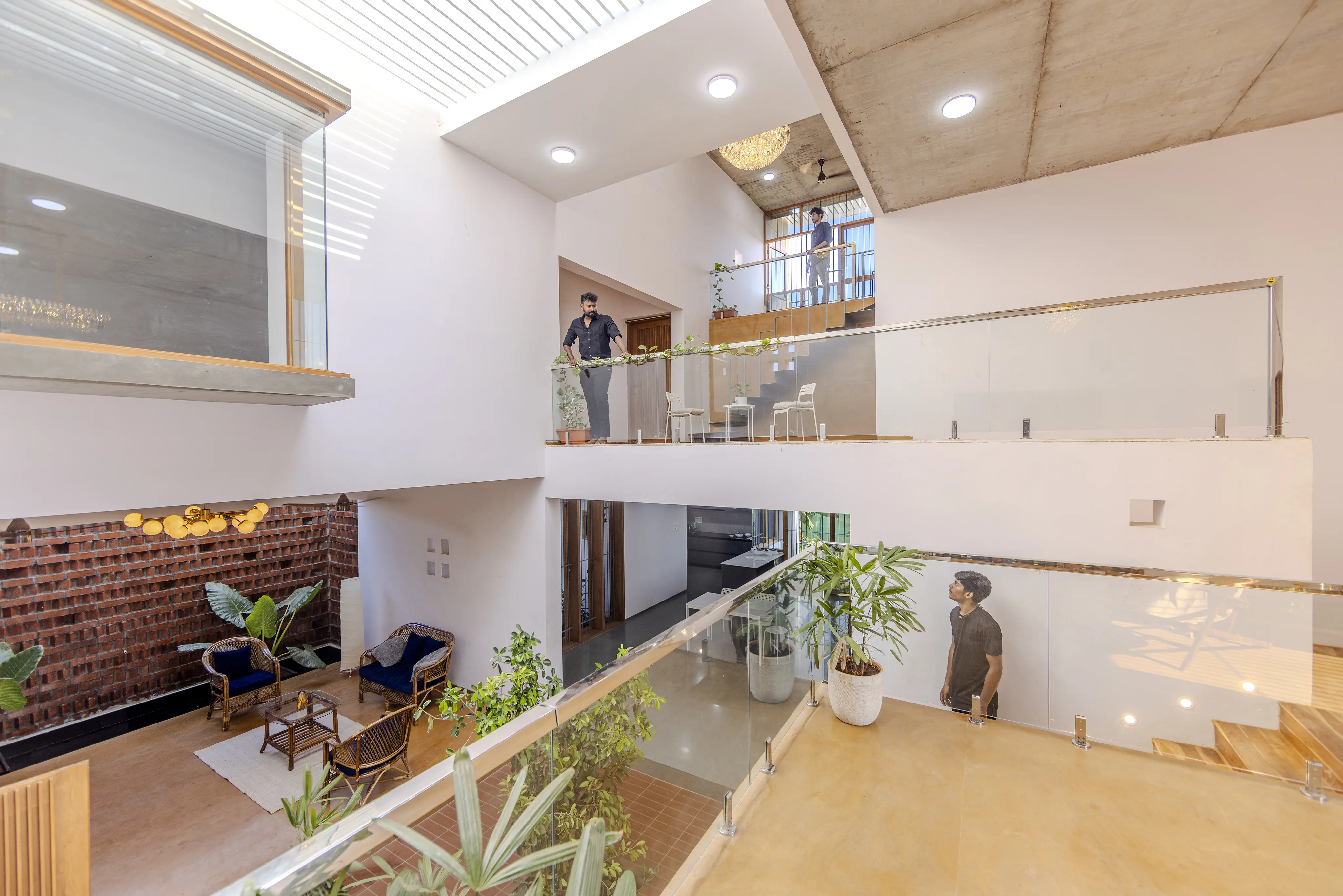 Dwell in Levels mezzanine split-level