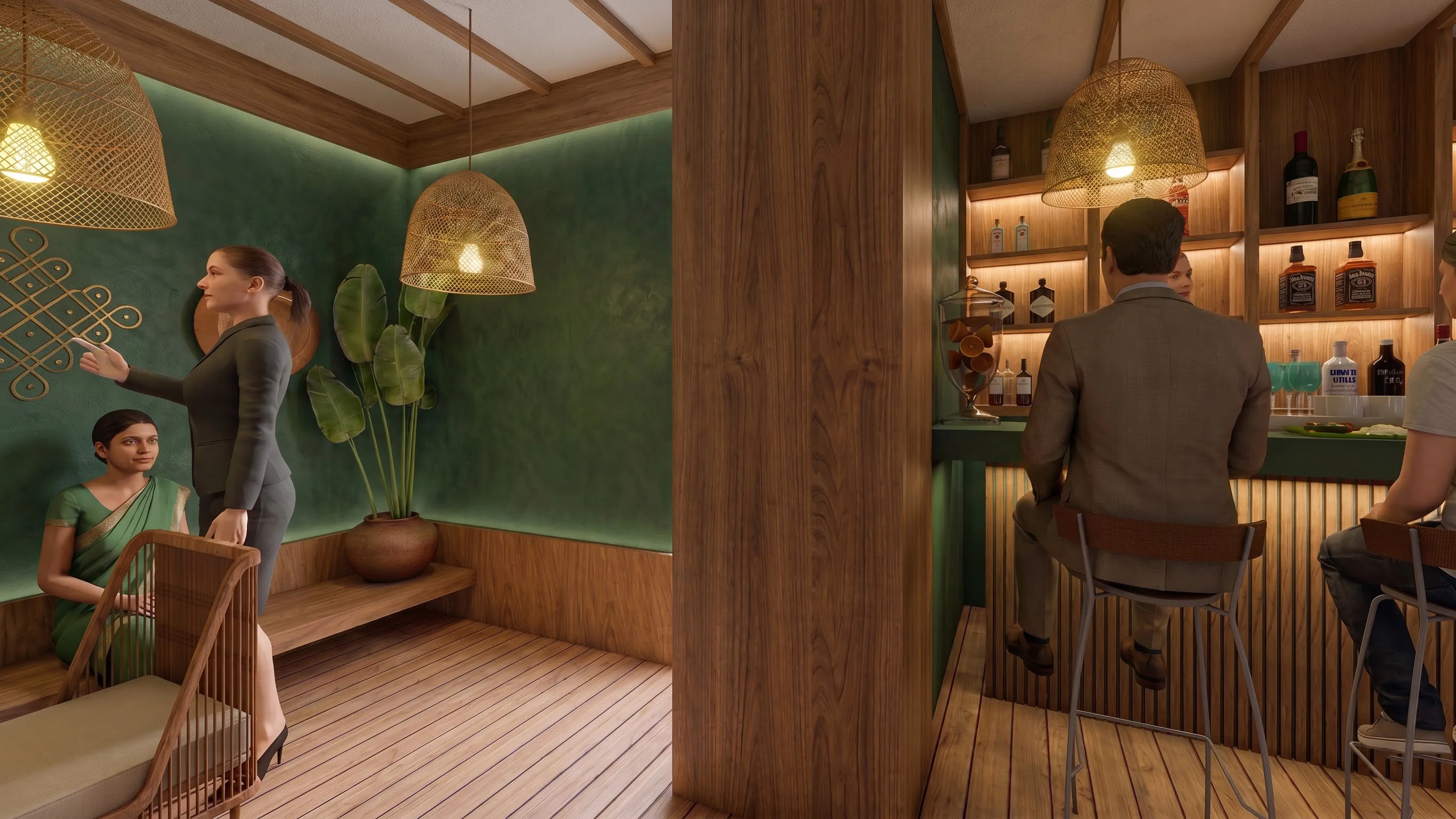 Ilai Restaurant bar