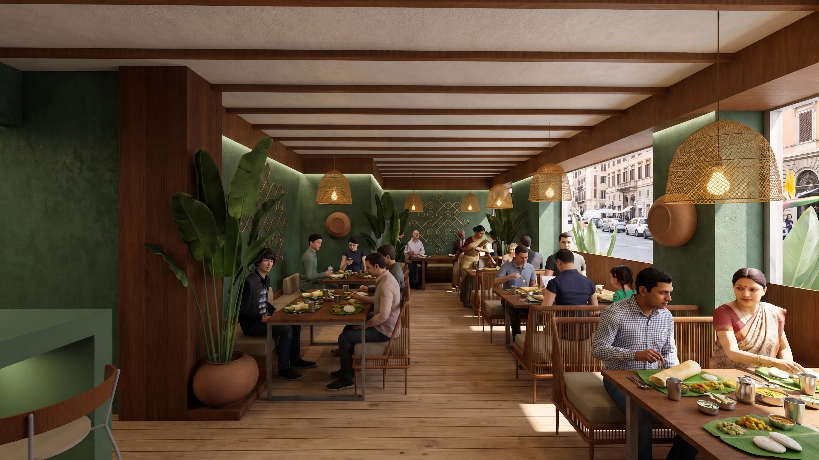 Ilai Restaurant interior