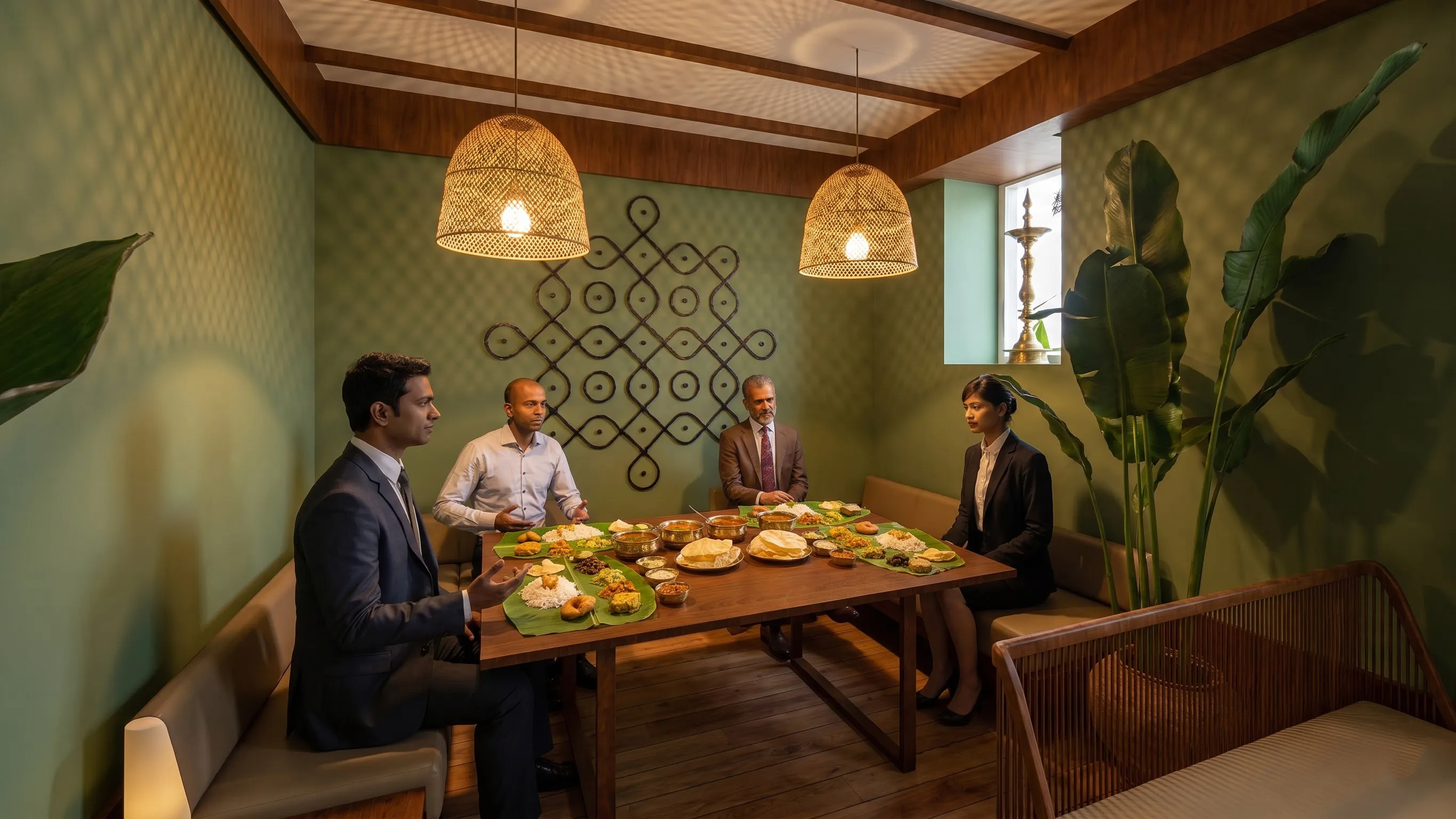 Ilai Restaurant interior dining