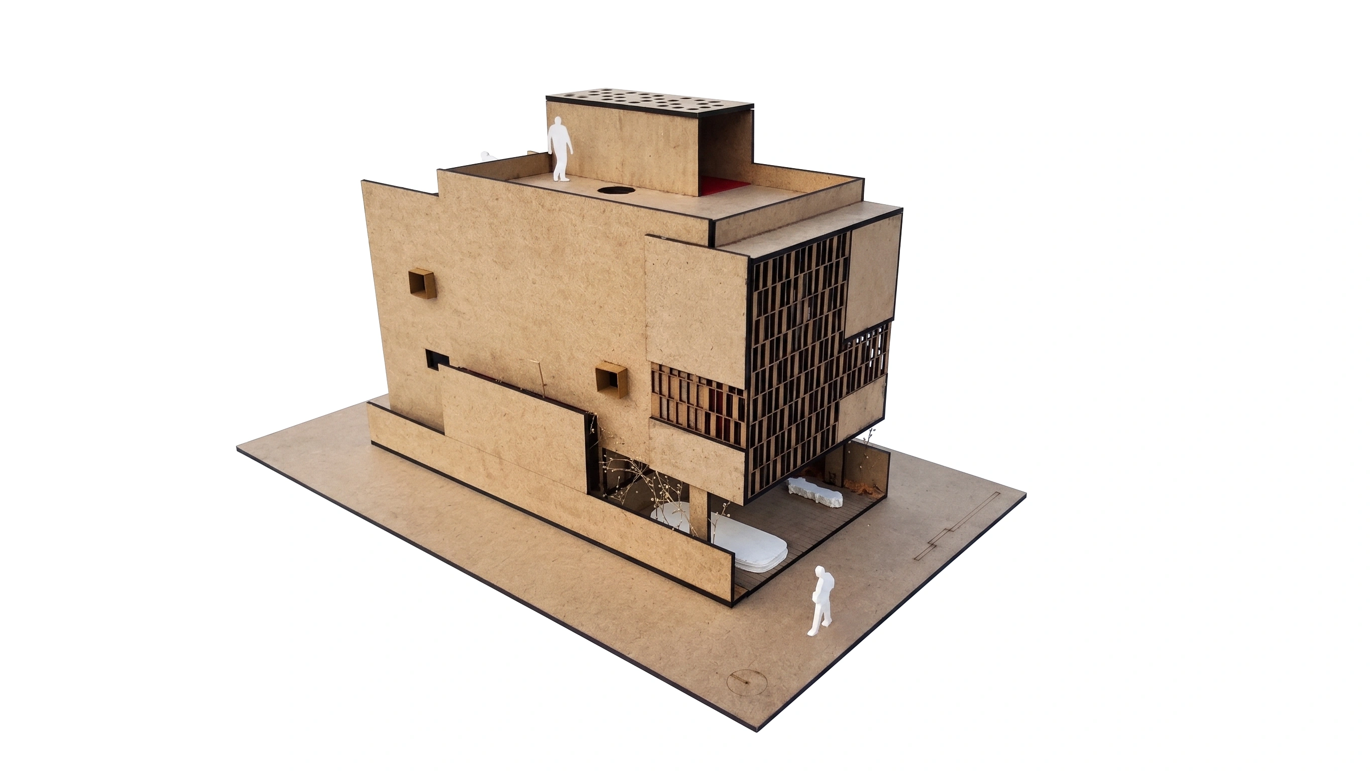 Splitscape Residence model