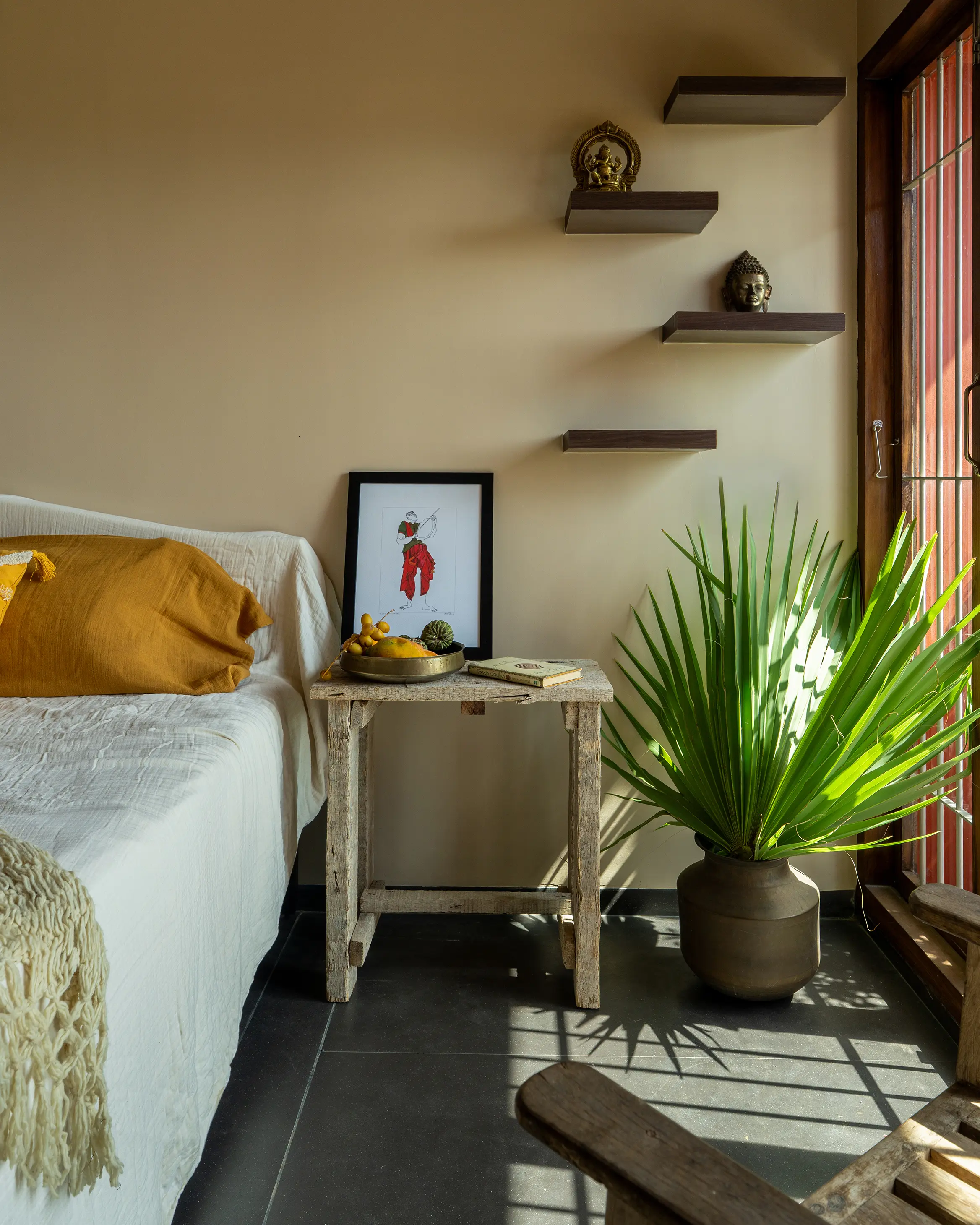 Theni Residence adaptive reuse bedroom