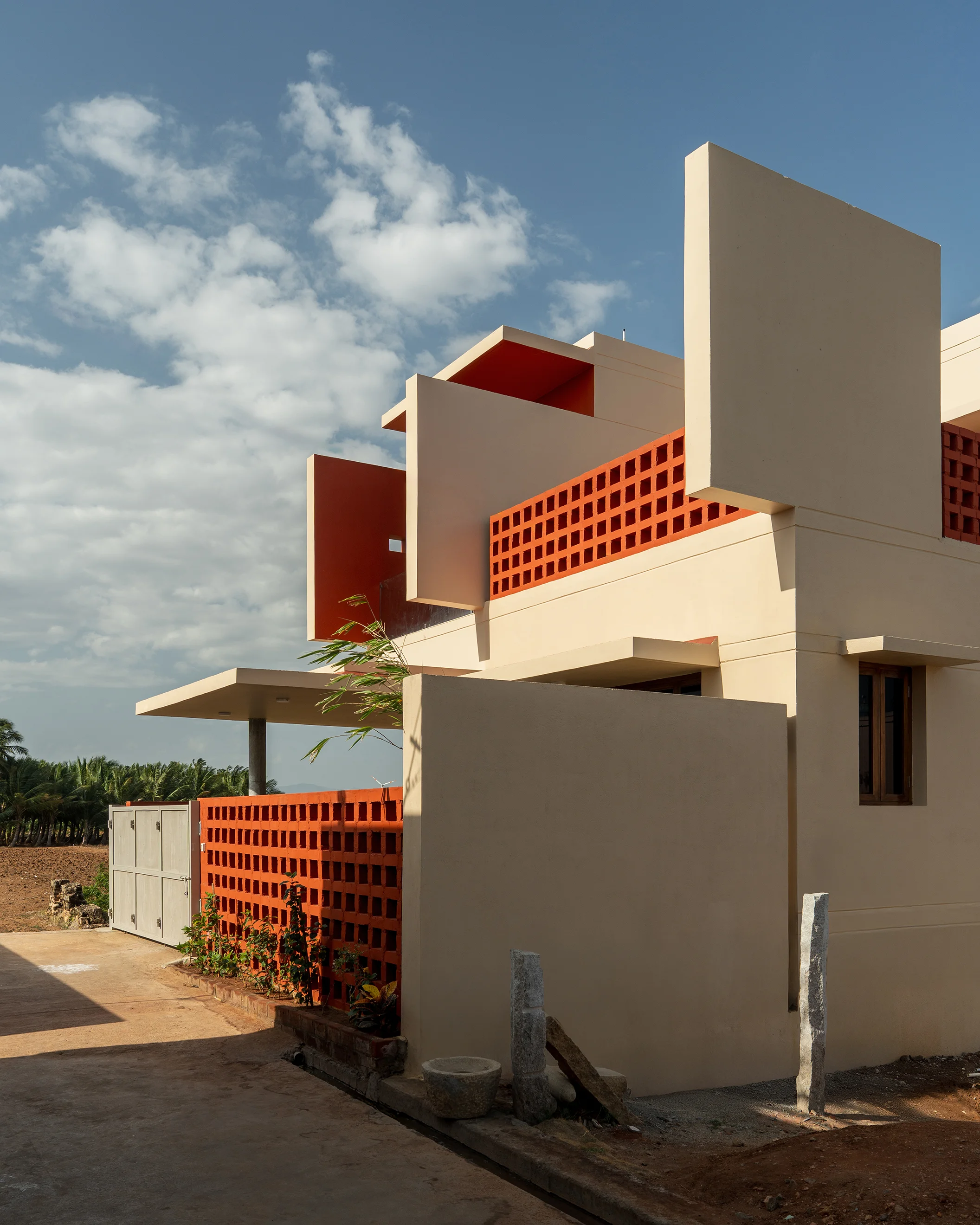 Theni Residence elevation planes